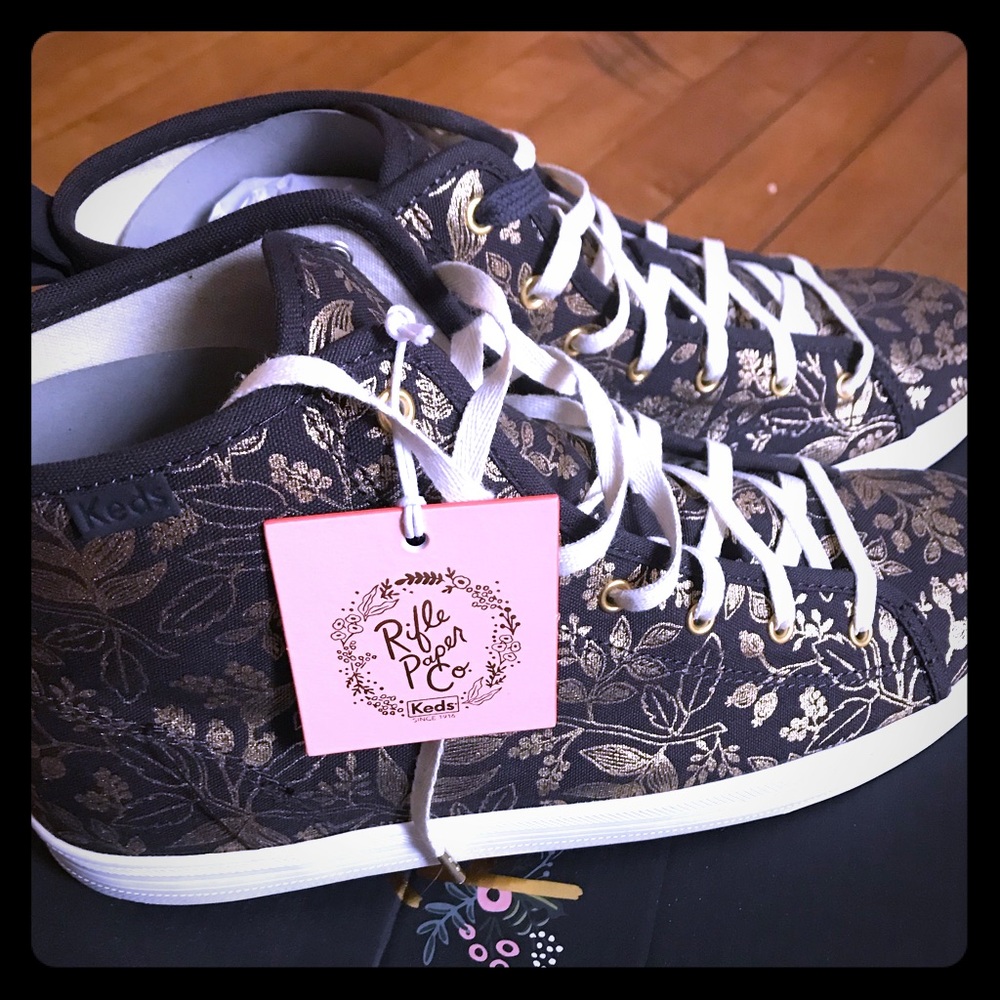 Size 8.5 Rifle Paper Co Keds